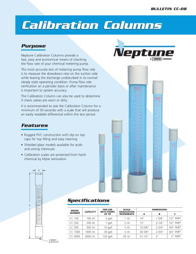 Calibration Columns