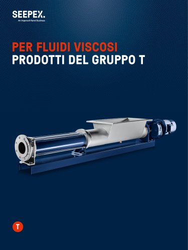 PER FLUIDI VISCOSI PRODOTTI DEL GRUPPO T