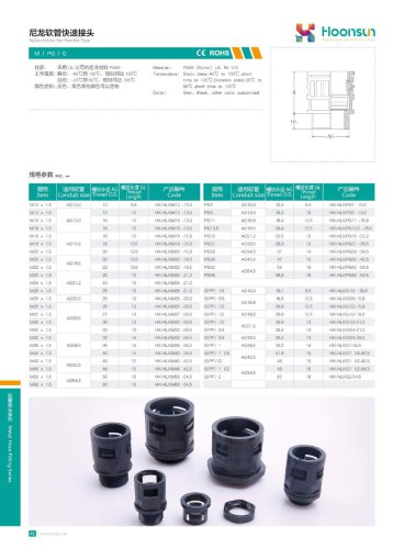 Nylon Union For Flexible pipe HX-NLK