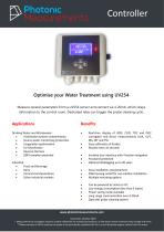 UV254 Controller Datasheet