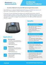 UV254 Go UVT UVA SURROGATE: COD BOD TOC DOC
