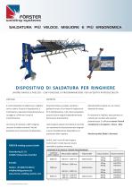 Dispositivo di saldatura per ringhiere - 1