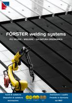 FÖRSTER welding systems GmbH Prodotti - 1