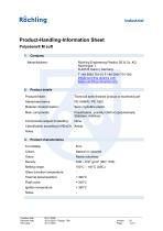 Product-Handling-Information Sheet Polystone® M soft