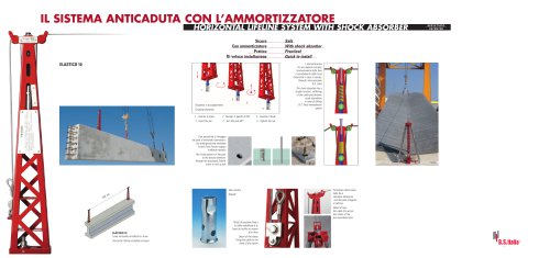 Elastic fall arrest system