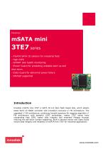 mSATA mini 3TE7