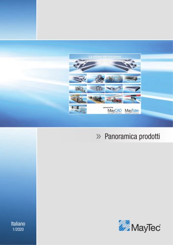 Panoramica Prodotti - 2020