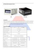 Hitech Pulse totalizer counter 877