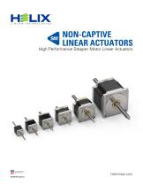 Helix Linear Non-Captive Stepper Motor Actuator