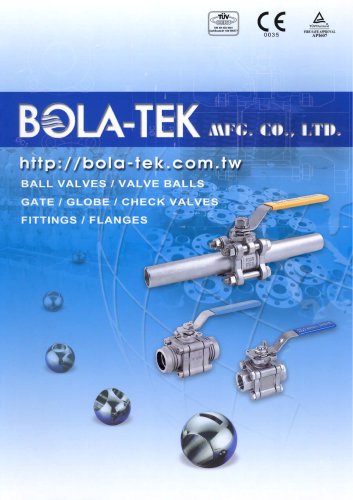 BOLA-TEK NEW CATALOGUES