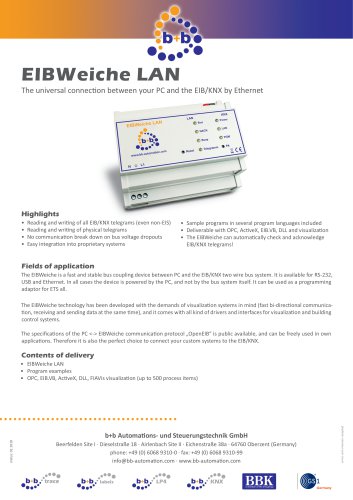 EIBWeiche LAN