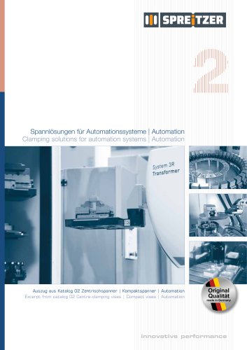 Clamping solutions for automation systems 