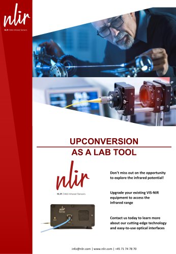 UPCONVERSION AS A LAB TOOL