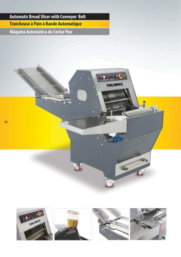 Automatic Bread Slicing Machine with pocket blower