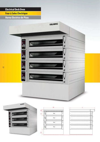 Electrical Deck Oven