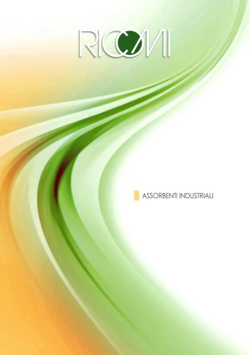 Catalogo Ricomi assorbenti industriali