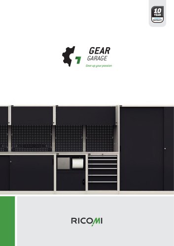 Catalogo Ricomi gear garage