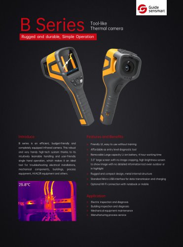 Guide B160V Tool-like Thermal Camera