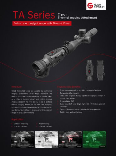 Guide TA425 Clip-on Thermal Imaging Attachment