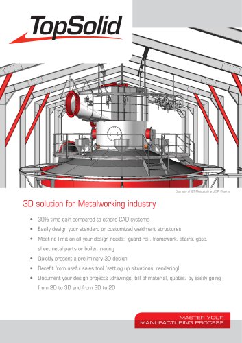 3D solution for Metalworking industry