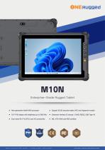 ONERugged M10N 10.1inch with 1000nits Rugged moblie tablet