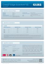 Scheda technica - CAM2 Edge ScanArm ES - 2