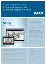 Tech sheet - FARO SCENE WebShare Cloud