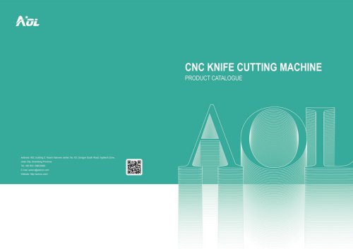 Aol-cutting machine catalogue