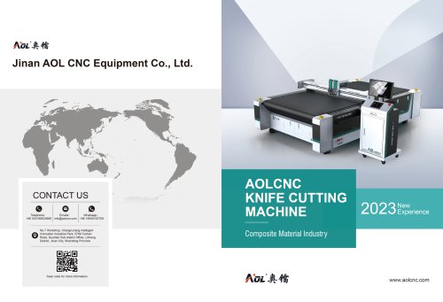 Aolcnc 2023 cutting machine for composite material