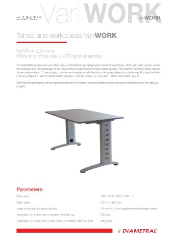 VariWork Economy catalogue