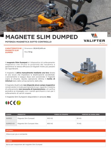 MAGNETE SLIM DUMPED