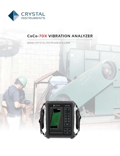 CoCo-70X VIBRATION ANALYZER