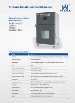 Altitude test chamber BE-8104