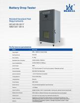 Drop test chamber BE-8108