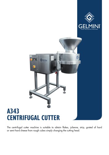 CENTRIFUGAL CUTTER MACHINE MOD. CORALLO