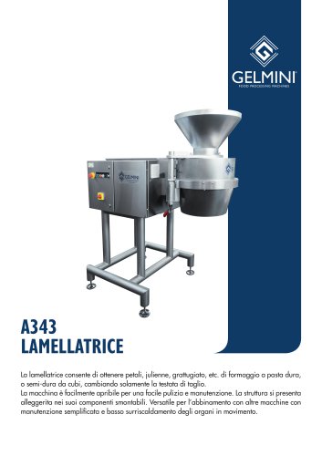 LAMELLATRICE MOD. CORALLO