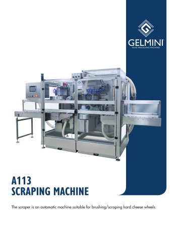 SCRAPING MACHINE MOD. RFG-ASSI