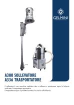 TRASPORTATORE PNEUMATICO CON SOLLEVATORE - 1