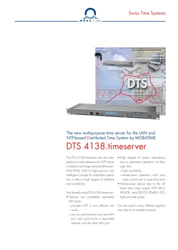 DTS 4138 timeserver