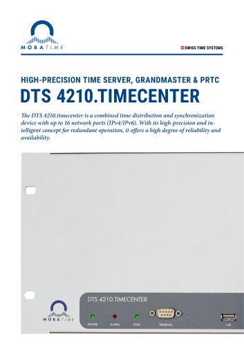 DTS 4210 timecenter