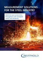 Measurement solution for the steel industry