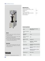 TH500 Rockwell Hardness Tester Manual Testing