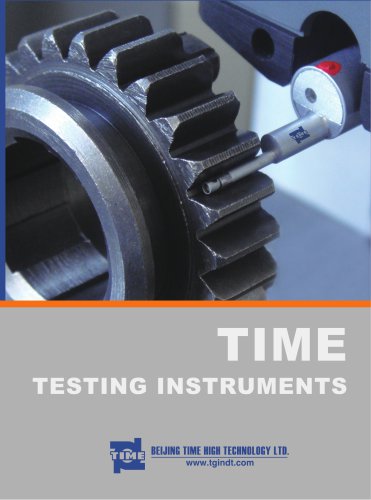 TIME Ultrasonic Flaw Detector Catalog