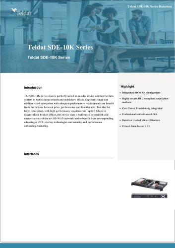 SDE 10K
