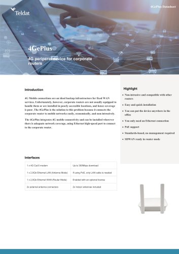 Teldat - 4Ge plus