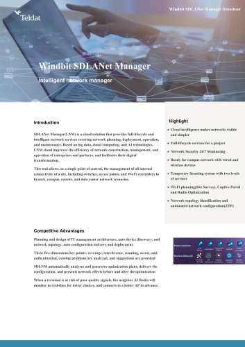 WINDBIT SDLANet Manager