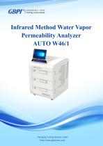 AUTO W46_1 Infrared Method  Water Vapor Permeability Analyzer A0(20230608)