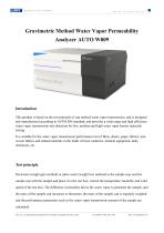 AUTO W809 Gravimetric Method Water Vapor Permeability Analyzer A3(20260526)