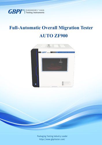 AUTO ZF900 Fully Automatic Overall Migration Tester A1(20230919)