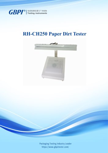 GB-RH-CH250 Paper Dirt Tester A0(20220304)